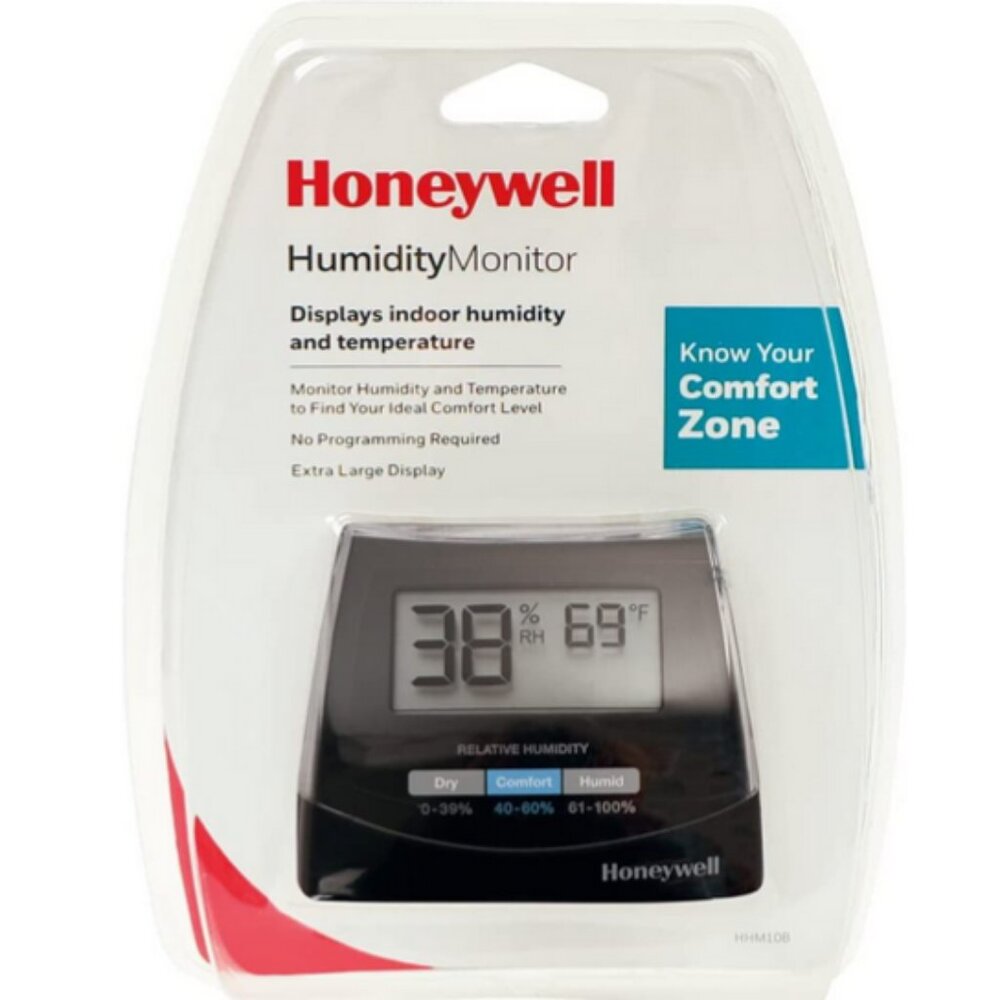 Honeywell Humidity Monitor HHM10B in Black